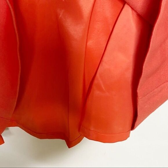 Trina Turk Bow Front Coral Waldron Dress 4 - Picture 8 of 13